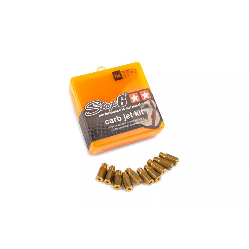 KIT GICLEUR PRINCIPAL STAGE6 POUR CARBU PWK ET POLINI CP KIT GICLEUR PRINCIPAL STAGE6 POUR CARBU PWK ET POLINI CP