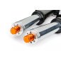 Fourreaux de fourche MBK Nitro Stage6 R/T avec support garde boue