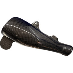 Protection d'échappement carbone SGP 100cc 2FAST FLR | ScooterGP
