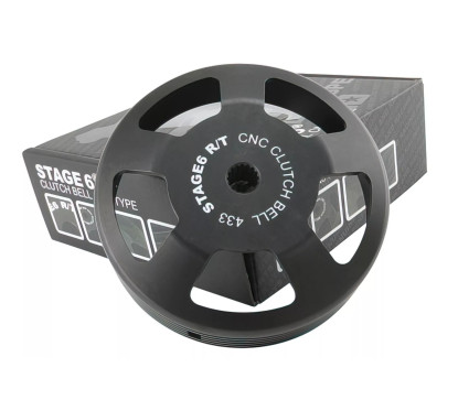 Cloche d'embrayage Stage6 R / T 460gr Piaggio et Peugeot | ScooterGP
