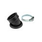 PIPE D'ADMISSION STAGE6 360° AM6 ET DERBI BLEU POUR CARBU PWK 19 - 28MM