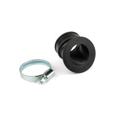 PIPE D'ADMISSION STAGE6 360° AM6 ET DERBI BLEU POUR CARBU PWK 19 - 28MM