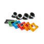 PIPE D'ADMISSION STAGE6 360° AM6 ET DERBI BLEU POUR CARBU PWK 19 - 28MM