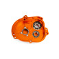 CARTER DE TRANSMISSION STAGE6 R/T MK2 PIAGGIO ZIP ORANGE AVEC VIS TITANE