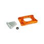 PLATINE PIPE D'ADMISSION STAGE6 360° AM6 ET DERBI ORANGE PLATINE PIPE D'ADMISSION STAGE6 360° AM6 ET DERBI ORANGE