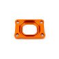 PLATINE PIPE D'ADMISSION STAGE6 360° AM6 ET DERBI ORANGE PLATINE PIPE D'ADMISSION STAGE6 360° AM6 ET DERBI ORANGE
