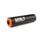 Silencieux d'échappement Stage6 R/T 80 - 100 droit orange / noir