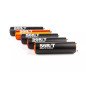 Silencieux d'échappement Stage6 R/T 80 - 100 droit orange / noir