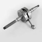 Vilebrequin 8.1 / R-18 AXE LISSE C39,3 B85 Ø75 (pour 70cc) pour carter Minarelli Vilebrequin 8.1 / R-18 AXE LISSE C39,3 B85 Ø75 (pour 70cc) pour carter Minarelli
