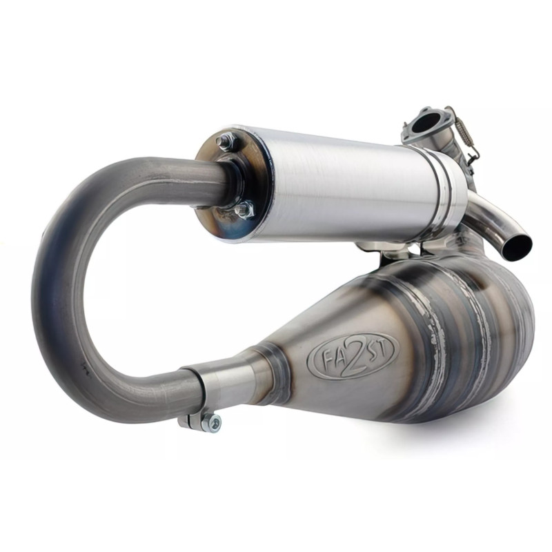 Pot D'échappement 2FAST 100cc FLR 12" ( PIAGGIO ) Pot D'échappement 2FAST 100cc FLR 12" ( PIAGGIO )