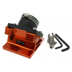 Pipe d'admission d.28mm Stage6 Orange MBK Nitro