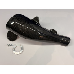 Protection d'échappement carbone SGP ( 100cc 2FAST FLR )