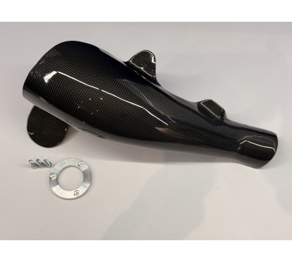 Protection d'échappement carbone SGP ( 100cc 2FAST FLR )
