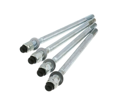 Goujons Polini avec écrous M6x120mm