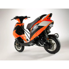 Filtre à air Stage6 Racing ovale d.70mm noir