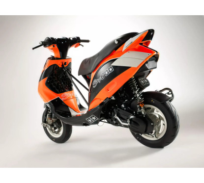 Filtre à air Stage6 Racing ovale d.70mm noir