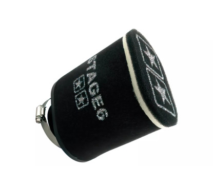 Filtre à air Stage6 Racing ovale d.70mm noir