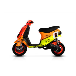 AIR FORCE couvercle complete de boulonnerie et jeu demarrage pour carter Malossi C-One et RC-One et moteurs Piaggio