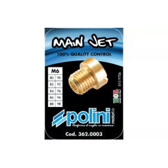 KIT GICLEUR PRINCIPAL DELLORTO 6MM POLINI